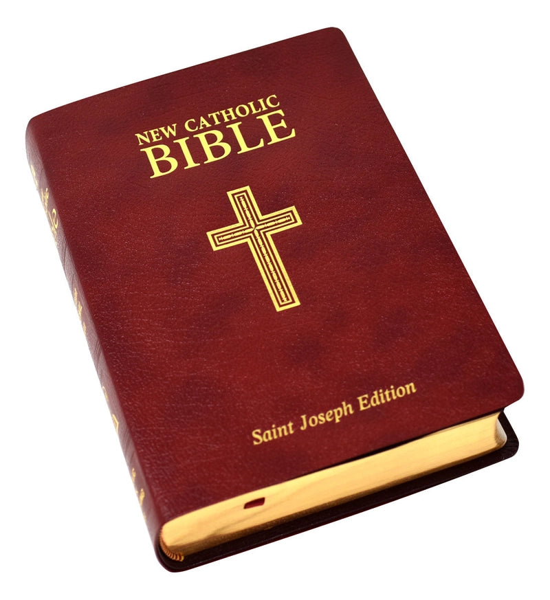 St. Joseph New Catholic Burgundy Bible (Gift Edition-Personal Size)
