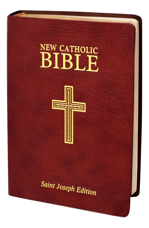 St. Joseph New Catholic Burgundy Bible (Gift Edition-Personal Size)