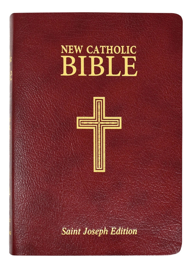 St. Joseph New Catholic Burgundy Bible (Gift Edition-Personal Size)