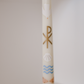Living Water Baptism Candle (Multicolor)