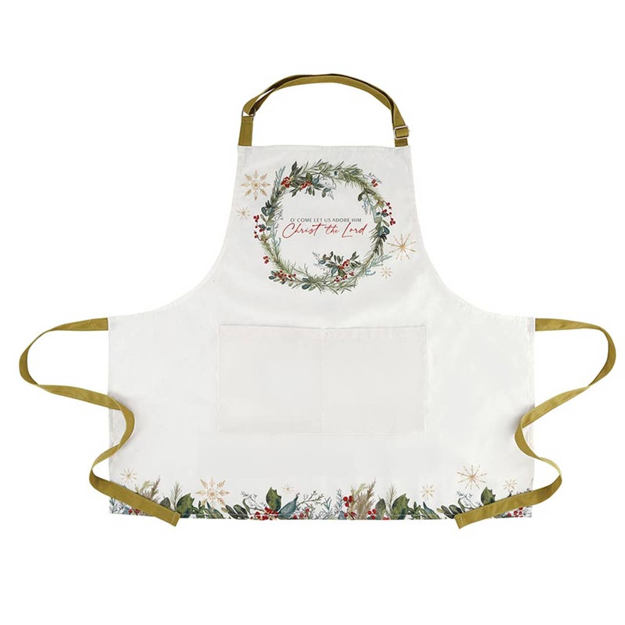 Apron - O Come Let Us Adore Him