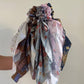 Catholic Satin Hanging Scrunchie - Auspice Maria Collection