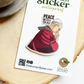 Pope Leo XIV Waterproof Sticker | Catholic Sticker