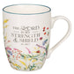 Mug Multi-Floral Lord is my Strength Ps. 28:7