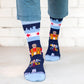 Pope Leo XIV - Chicago Adult Socks (Blue)