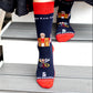 Pope Leo XIV - Chicago Adult Socks (Red)