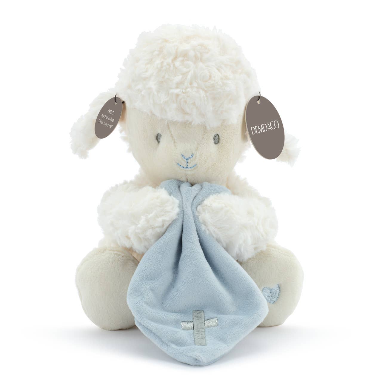 Blue Jesus Loves Me Mechanical Lamb