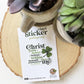 St. Patrick Waterproof Catholic Sticker