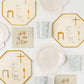 Baptism Luncheon Plates
