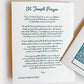 St. Joseph Greeting Card I Catholic Gift & Confirmation Card
