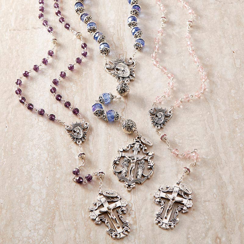 Paola Carola-Sapphire Women's Rosary