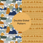 Catholic Luxury Double Sided Muslin Blanket-Faith Moves Mountains