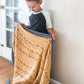 Catholic Luxury Double Sided Muslin Blanket-Faith Moves Mountains