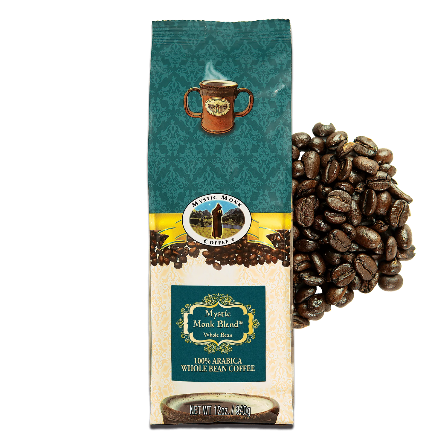 Mystic Monk Blend Whole Bean Coffee