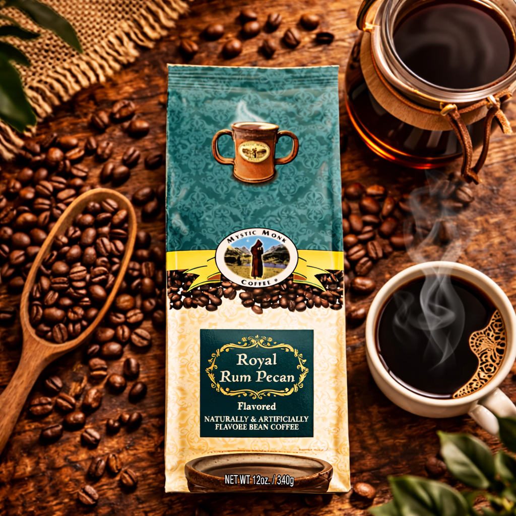 Royal Rum Pecan Whole Bean Coffee