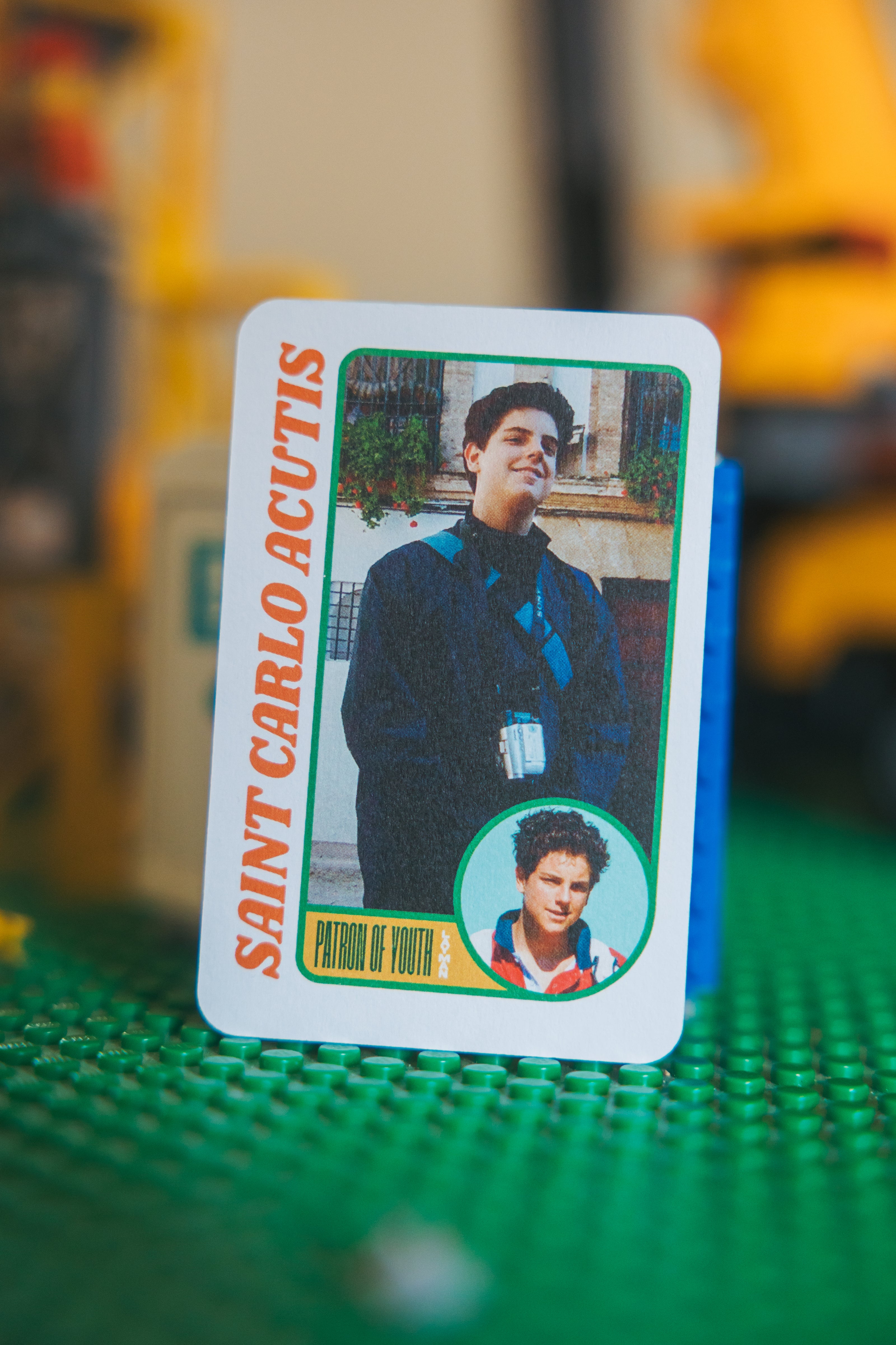 Retro Holy Card | St. Carlo Acutis