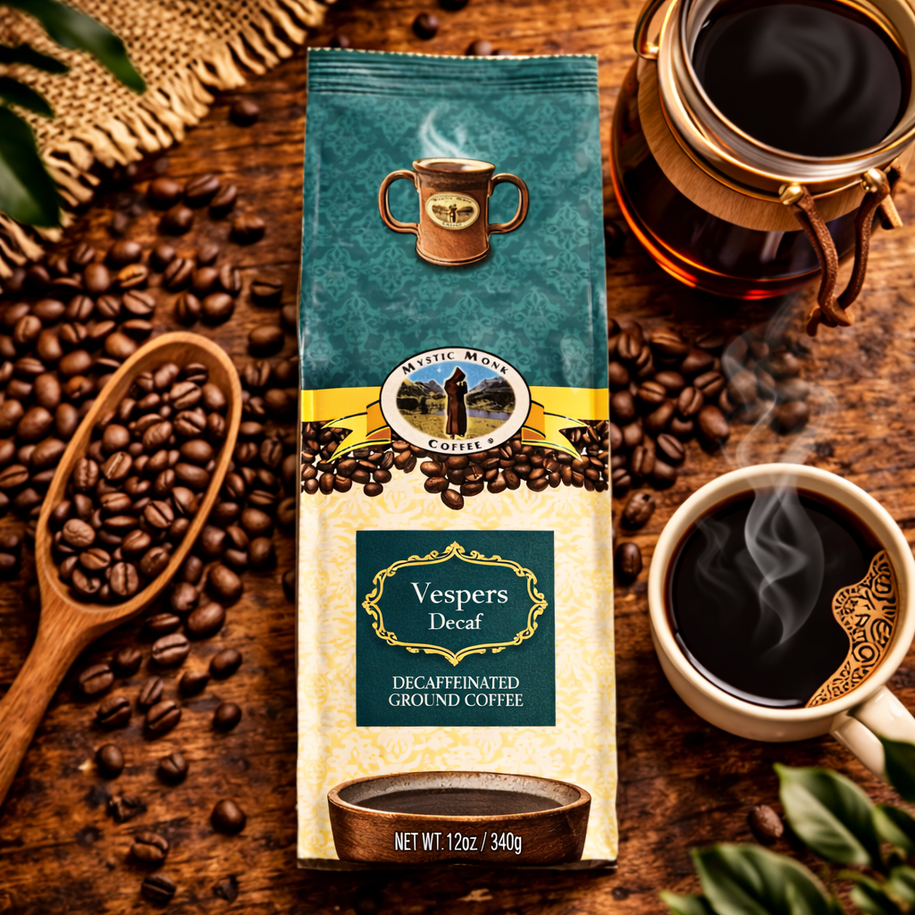 Vespers Decaf Whole Bean Coffee