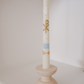 Living Water Baptism Candle (Multicolor)