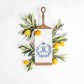 Auspice Maria Catholic Kitchen Towel - Virgin Mary Monogram