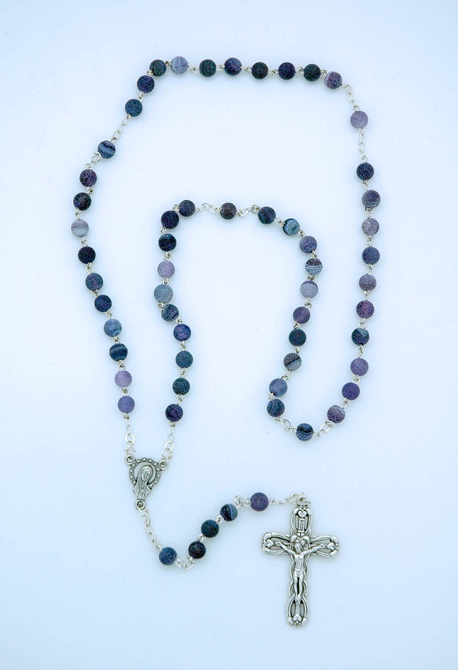 Amethyst Agate Rosary