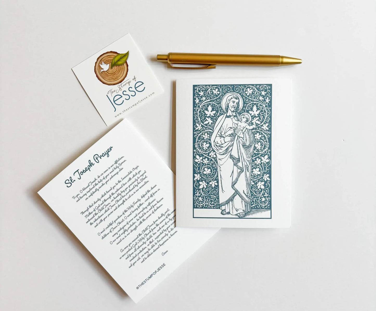 St. Joseph Greeting Card I Catholic Gift & Confirmation Card