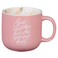Mug Pink God is Within Her Ps. 46:5