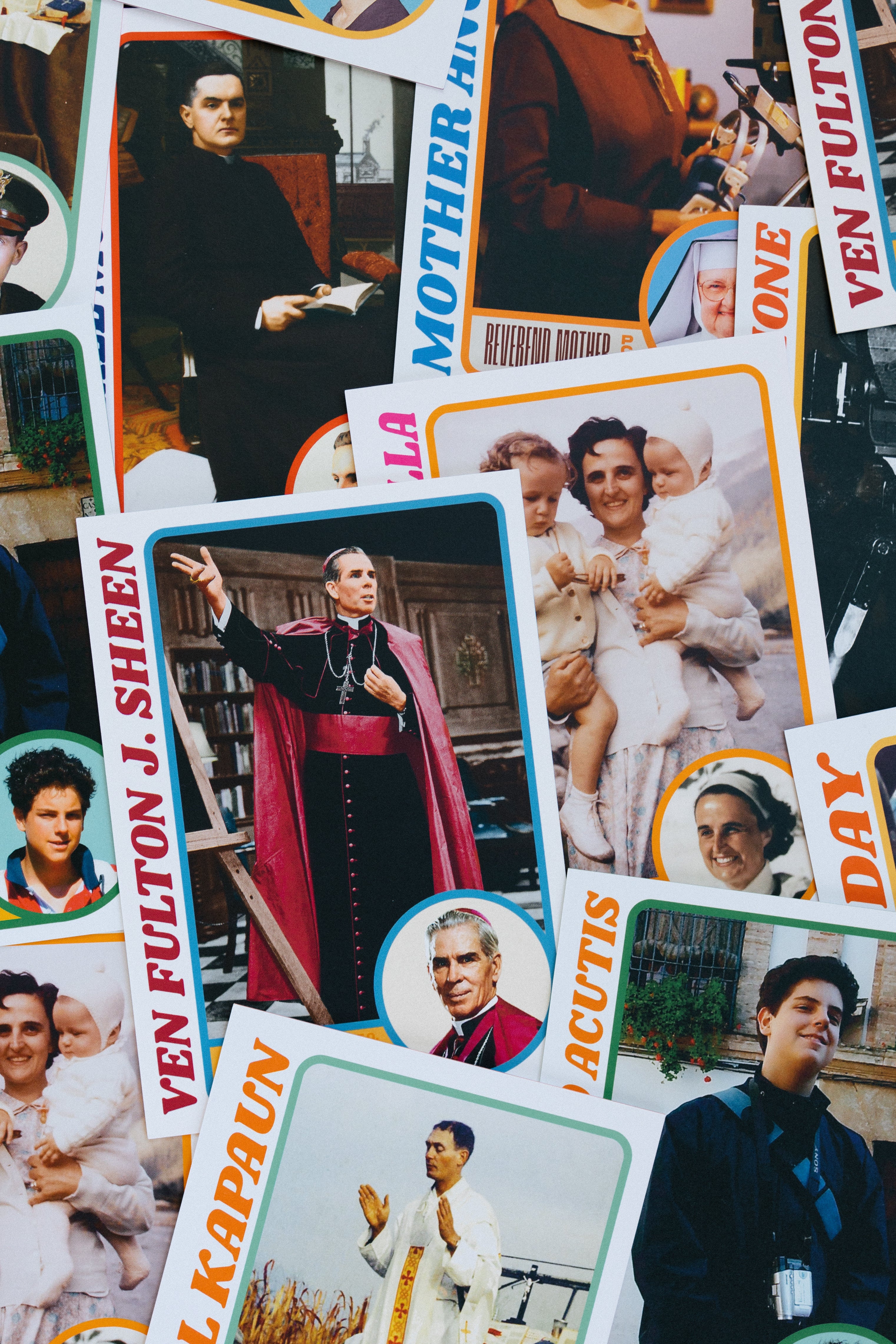 Retro Holy Card | St. Gianna Molla