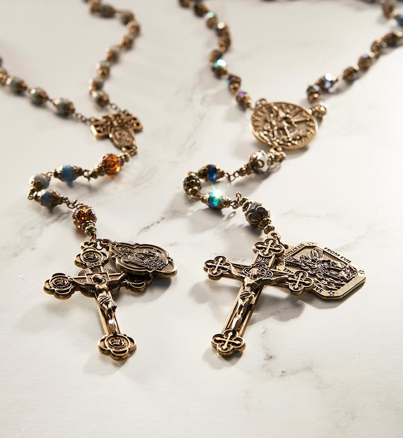 St. Michael Collector’s Edition Vintage Rosary