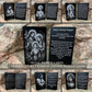 Metal Prayer Card and Personalized Wood Case