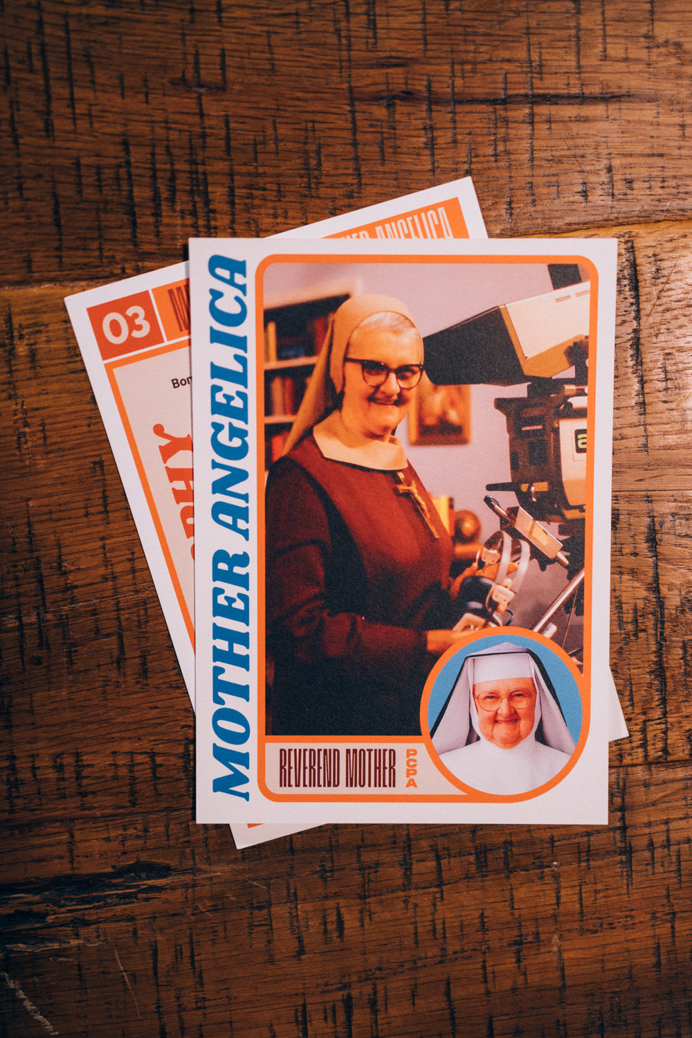 Retro Holy Card | Mother Angelica