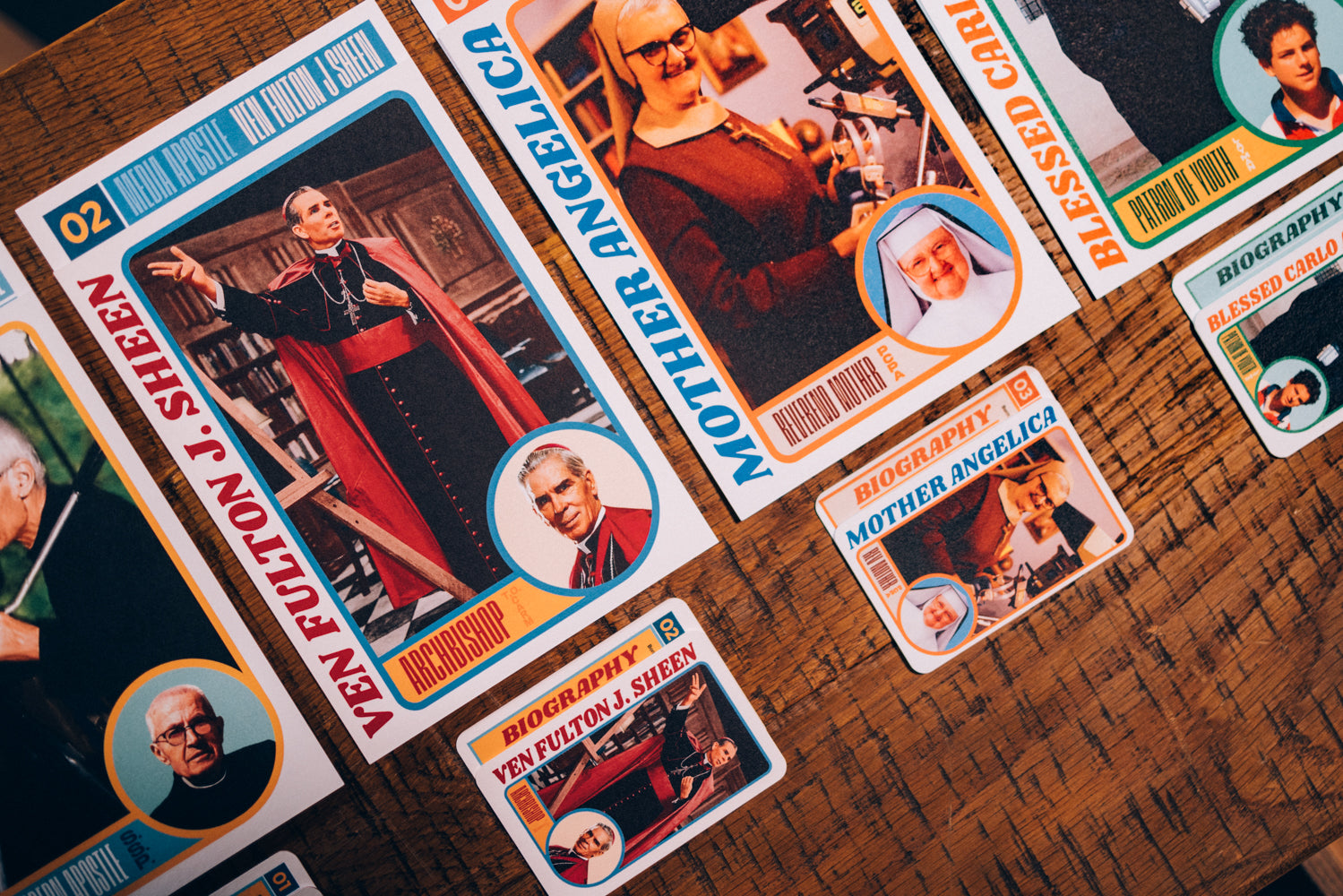 Retro Holy Cards | Complete Collection | Patrons of Media