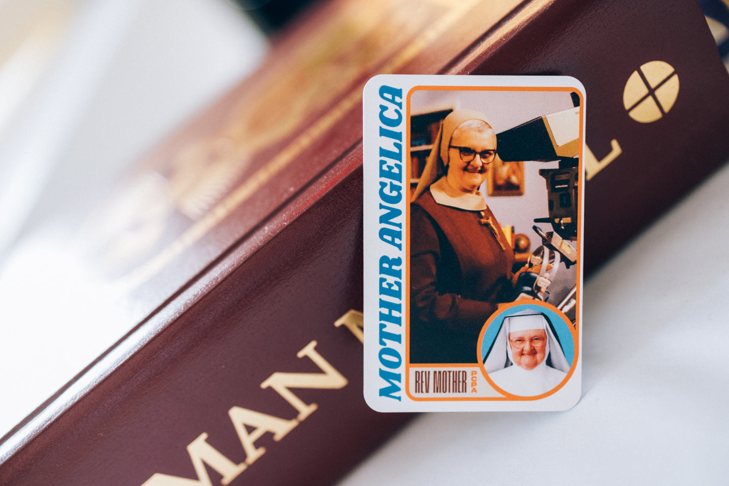 Retro Holy Card | Mother Angelica