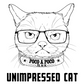 Sticker | Unimpressed Cat