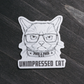Sticker | Unimpressed Cat