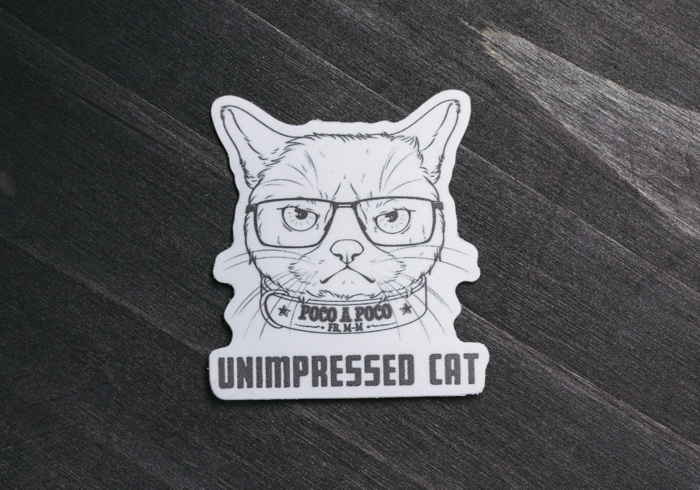 Sticker | Unimpressed Cat