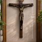 20" Realistic Bronze Crucifix
