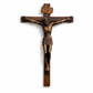 20" Realistic Bronze Crucifix