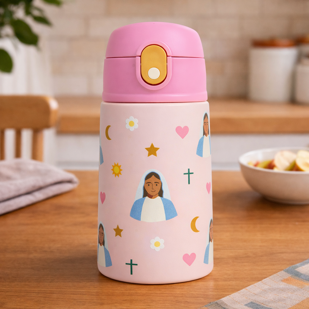 Mary Water Bottle – 13.5oz Stainless Steel