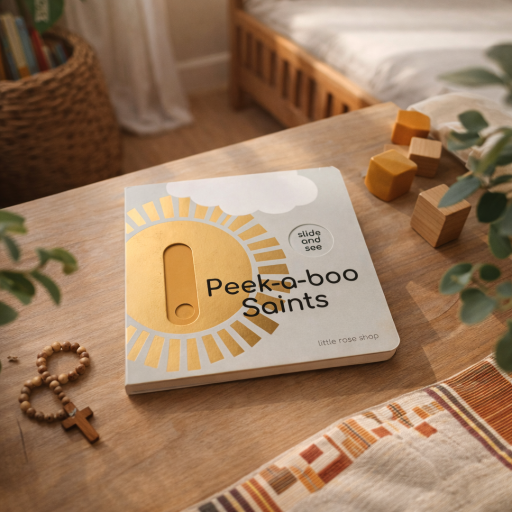 Peek-a-boo Saints Catholic Board Book