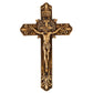9" St. Benedict Gold Crucifix