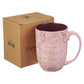 Mug Pink With God Matt 19:26