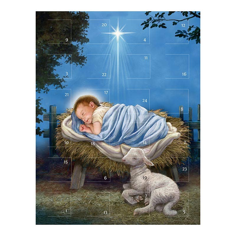 Advent Calendar Card- Christ