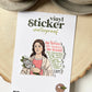 St. Maria Goretti Waterproof Catholic Sticker