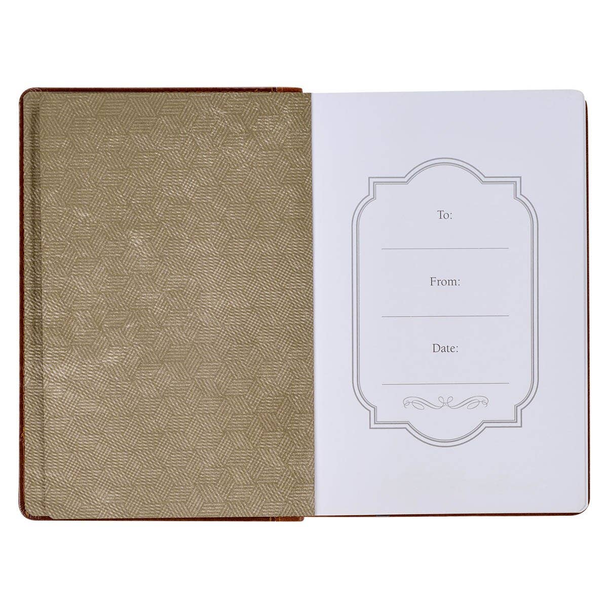 Journal Classic Brown Two-tone Stand Firm 1 Cor. 16:13