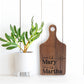 Love Like Mary Serve Like Martha Engraved Cutting Board