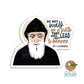 St. Charbel Waterproof Vinyl Catholic Sticker & Gift