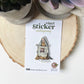St. Veronica Waterproof Catholic Sticker