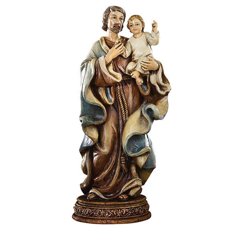 Bellavista 6.5" St. Joseph and Child Statue