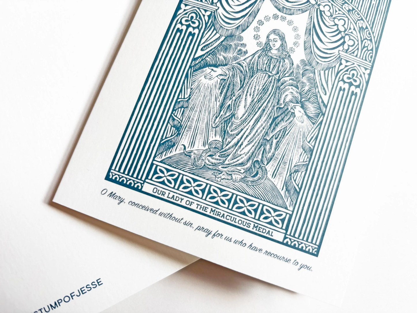 Our Lady of the Miraculous Medal Greeting Card I Gift