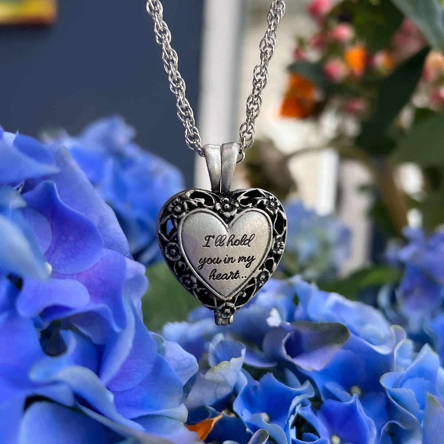 Hold You In Heaven Heart Locket